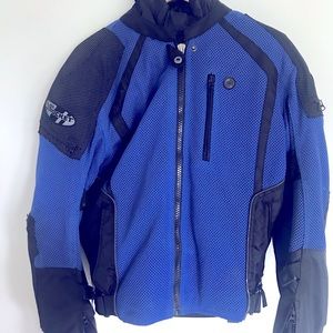 Joe Rocket Blue Motorcycle Jacket